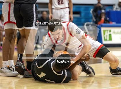 Thumbnail 3 in NC GBB Academy National vs. Trinity Christian (Hoops and Dreams) photogallery.