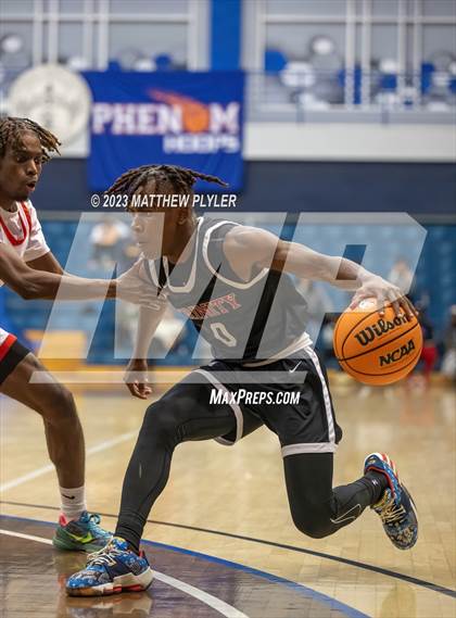 Thumbnail 2 in NC GBB Academy National vs. Trinity Christian (Hoops and Dreams) photogallery.