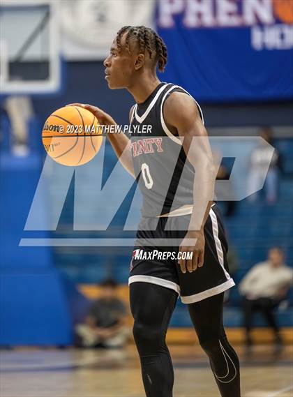 Thumbnail 1 in NC GBB Academy National vs. Trinity Christian (Hoops and Dreams) photogallery.