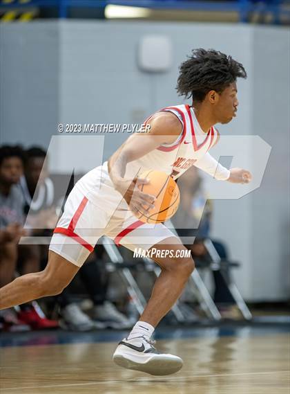 Thumbnail 1 in NC GBB Academy National vs. Trinity Christian (Hoops and Dreams) photogallery.