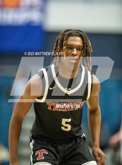 Thumbnail 3 in NC GBB Academy National vs. Trinity Christian (Hoops and Dreams) photogallery.