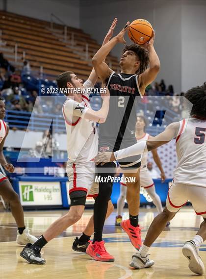 Thumbnail 2 in NC GBB Academy National vs. Trinity Christian (Hoops and Dreams) photogallery.