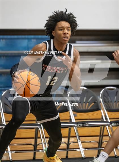 Thumbnail 1 in NC GBB Academy National vs. Trinity Christian (Hoops and Dreams) photogallery.