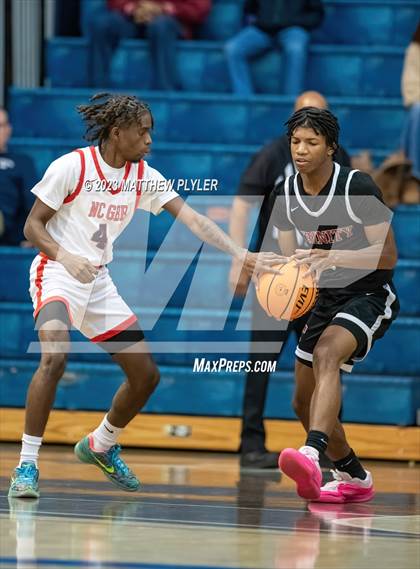 Thumbnail 3 in NC GBB Academy National vs. Trinity Christian (Hoops and Dreams) photogallery.