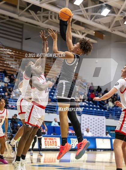 Thumbnail 3 in NC GBB Academy National vs. Trinity Christian (Hoops and Dreams) photogallery.