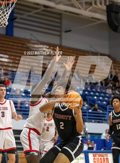 Thumbnail 2 in NC GBB Academy National vs. Trinity Christian (Hoops and Dreams) photogallery.