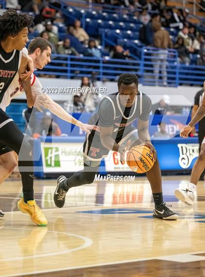 Thumbnail 2 in NC GBB Academy National vs. Trinity Christian (Hoops and Dreams) photogallery.
