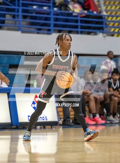 Thumbnail 1 in NC GBB Academy National vs. Trinity Christian (Hoops and Dreams) photogallery.