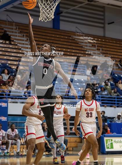 Thumbnail 2 in NC GBB Academy National vs. Trinity Christian (Hoops and Dreams) photogallery.
