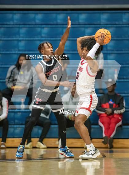 Thumbnail 1 in NC GBB Academy National vs. Trinity Christian (Hoops and Dreams) photogallery.