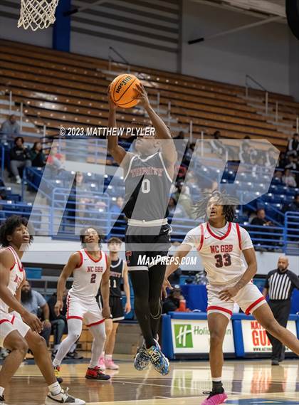 Thumbnail 2 in NC GBB Academy National vs. Trinity Christian (Hoops and Dreams) photogallery.