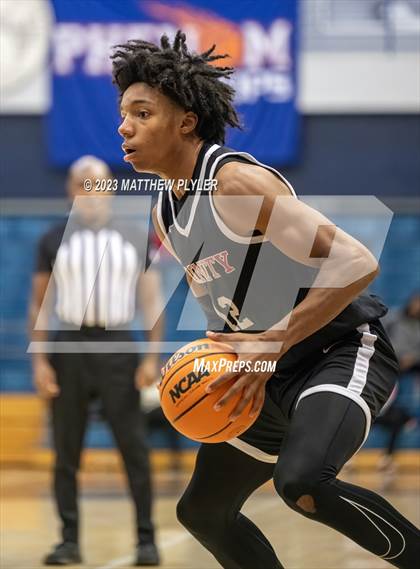 Thumbnail 3 in NC GBB Academy National vs. Trinity Christian (Hoops and Dreams) photogallery.