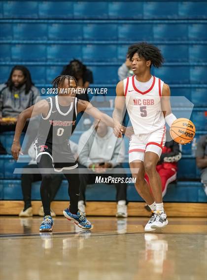 Thumbnail 3 in NC GBB Academy National vs. Trinity Christian (Hoops and Dreams) photogallery.