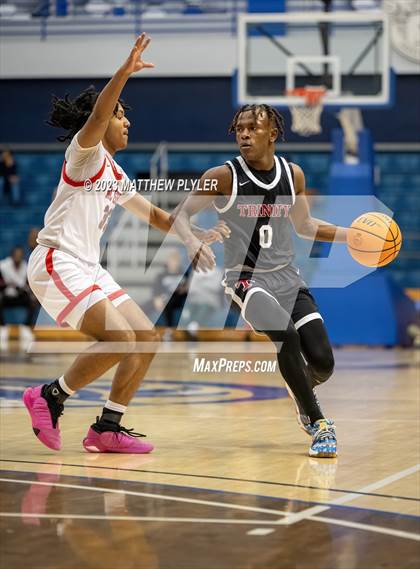 Thumbnail 3 in NC GBB Academy National vs. Trinity Christian (Hoops and Dreams) photogallery.
