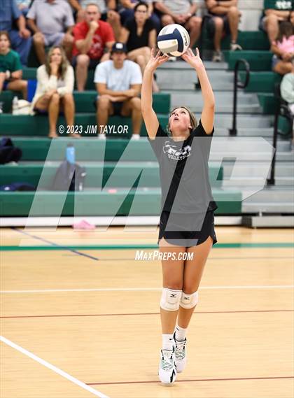 Thumbnail 2 in Trinity Christian vs All Saints (scrimmage) photogallery.