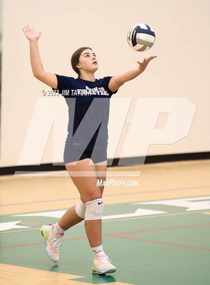 Thumbnail 2 in Trinity Christian vs All Saints (scrimmage) photogallery.