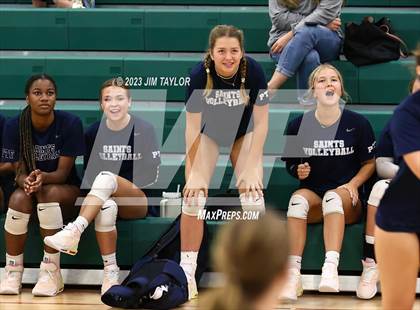 Thumbnail 2 in Trinity Christian vs All Saints (scrimmage) photogallery.
