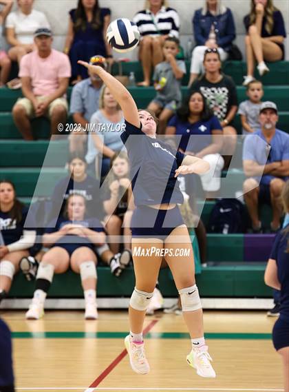 Thumbnail 1 in Trinity Christian vs All Saints (scrimmage) photogallery.