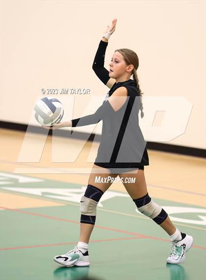 Thumbnail 1 in Trinity Christian vs All Saints (scrimmage) photogallery.