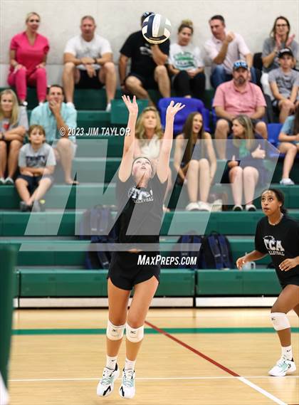 Thumbnail 1 in Trinity Christian vs All Saints (scrimmage) photogallery.