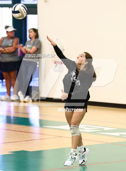 Thumbnail 3 in Trinity Christian vs All Saints (scrimmage) photogallery.