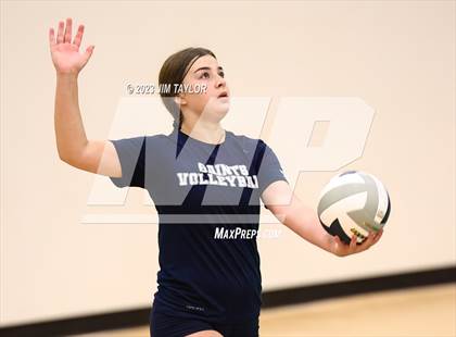 Thumbnail 1 in Trinity Christian vs All Saints (scrimmage) photogallery.