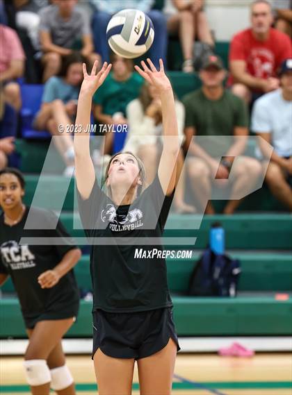 Thumbnail 1 in Trinity Christian vs All Saints (scrimmage) photogallery.