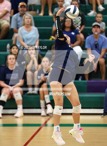 Thumbnail 3 in Trinity Christian vs All Saints (scrimmage) photogallery.