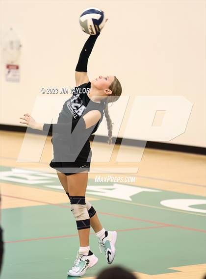 Thumbnail 3 in Trinity Christian vs All Saints (scrimmage) photogallery.