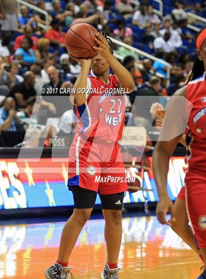 Thumbnail 2 in NCCA East vs. West All-Star Basketball photogallery.