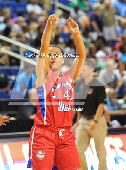 Thumbnail 3 in NCCA East vs. West All-Star Basketball photogallery.