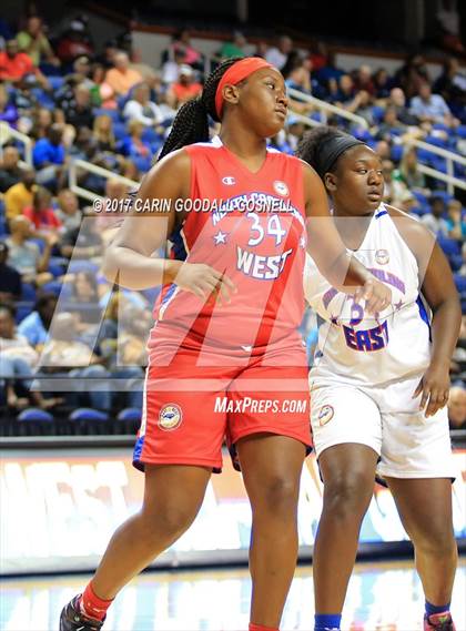 Thumbnail 1 in NCCA East vs. West All-Star Basketball photogallery.