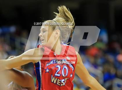 Thumbnail 1 in NCCA East vs. West All-Star Basketball photogallery.
