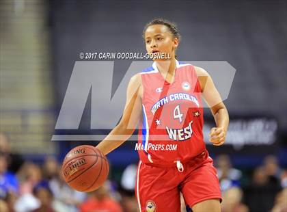 Thumbnail 3 in NCCA East vs. West All-Star Basketball photogallery.