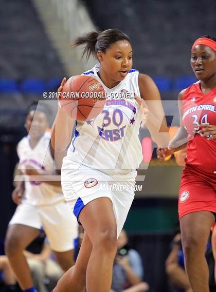 Thumbnail 3 in NCCA East vs. West All-Star Basketball photogallery.