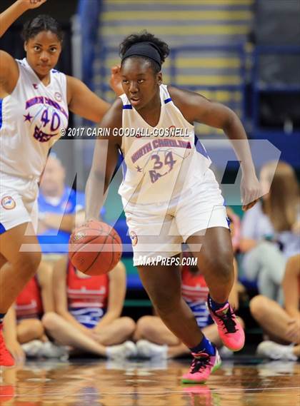 Thumbnail 2 in NCCA East vs. West All-Star Basketball photogallery.