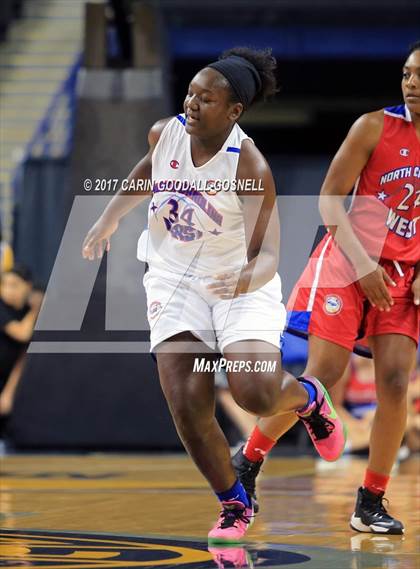 Thumbnail 1 in NCCA East vs. West All-Star Basketball photogallery.