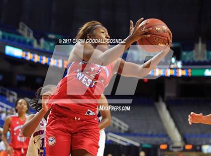 Thumbnail 3 in NCCA East vs. West All-Star Basketball photogallery.