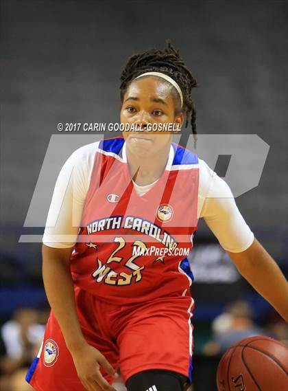 Thumbnail 1 in NCCA East vs. West All-Star Basketball photogallery.