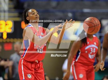 Thumbnail 1 in NCCA East vs. West All-Star Basketball photogallery.