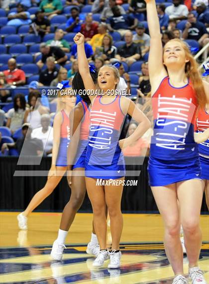 Thumbnail 2 in NCCA East vs. West All-Star Basketball photogallery.