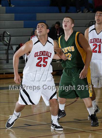 Thumbnail 2 in Canyon vs. Glendale (Burbank Tip-off Classic) photogallery.