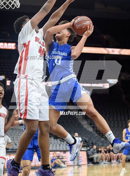 Thumbnail 3 in Anderson vs Bellaire (Spurs High School Showcase) photogallery.