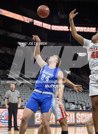 Thumbnail 1 in Anderson vs Bellaire (Spurs High School Showcase) photogallery.