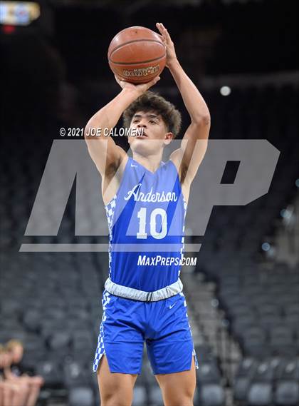 Thumbnail 2 in Anderson vs Bellaire (Spurs High School Showcase) photogallery.