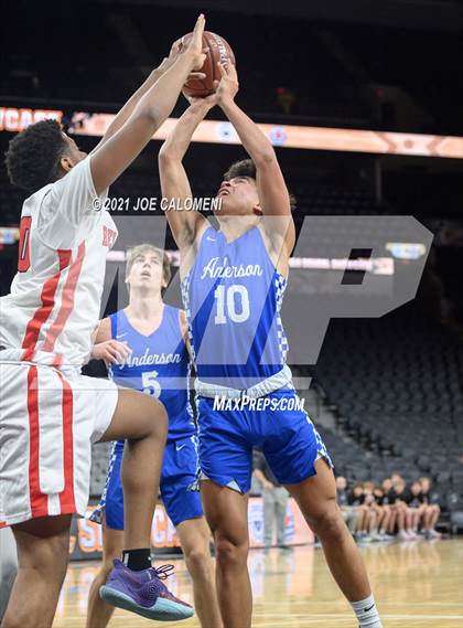 Thumbnail 1 in Anderson vs Bellaire (Spurs High School Showcase) photogallery.