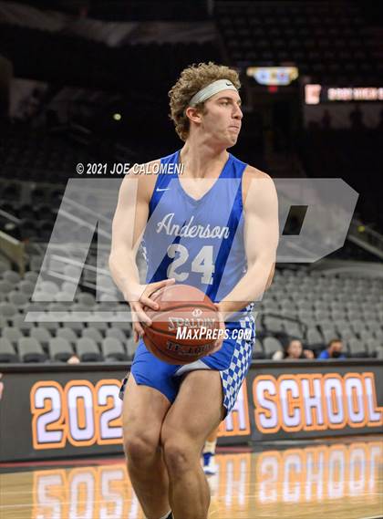 Thumbnail 2 in Anderson vs Bellaire (Spurs High School Showcase) photogallery.