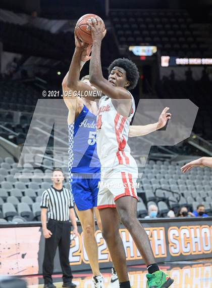 Thumbnail 1 in Anderson vs Bellaire (Spurs High School Showcase) photogallery.