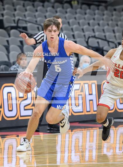 Thumbnail 3 in Anderson vs Bellaire (Spurs High School Showcase) photogallery.