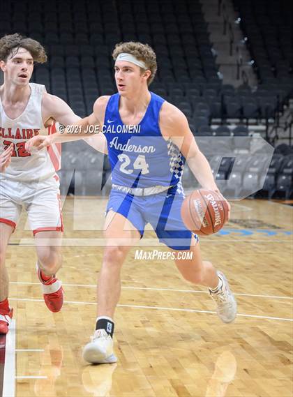 Thumbnail 3 in Anderson vs Bellaire (Spurs High School Showcase) photogallery.